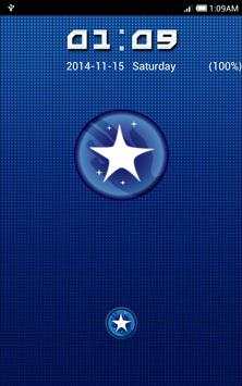 Blue Ring Go Locker Theme 1 تصوير الشاشة