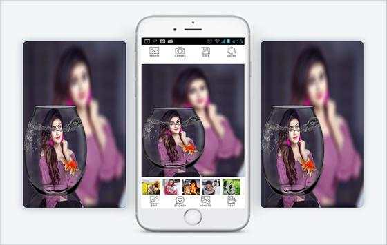 Pip Photo Maker with Frames Editor and Pip Collage screenshot 1
