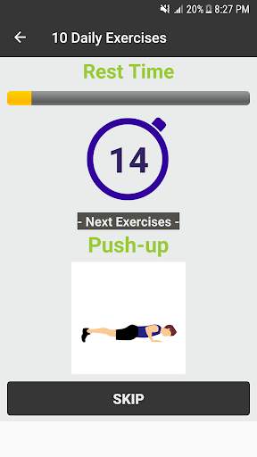 10 Daily Exercises - Full Body Workout screenshot 6