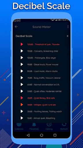 Sound meter: decibel meter – db spl meter screenshot 7
