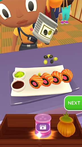 Sushi Roll 3D - Cooking ASMR screenshot 3