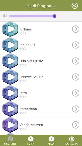 Hindi Ringtones 1 تصوير الشاشة