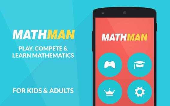Mathman - Math for ALL! screenshot 1