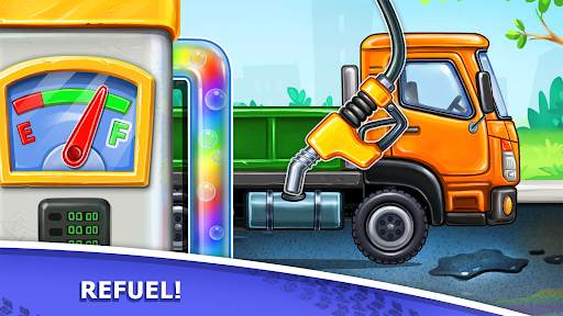 Truckgames voor kinderen Bouw screenshot 2
