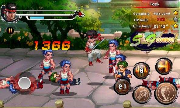 King Of Kungfu 2 Lite: Street Clash screenshot 2