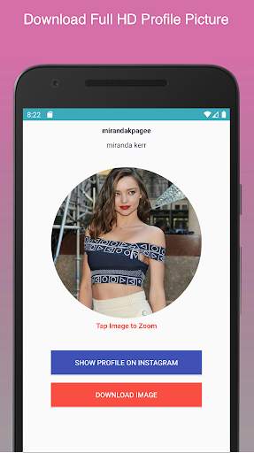 Enlarger - Profile Picture Zoom for Instagram screenshot 2