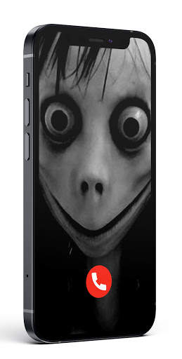 call momo creepy granny horor prank video chat screenshot 2