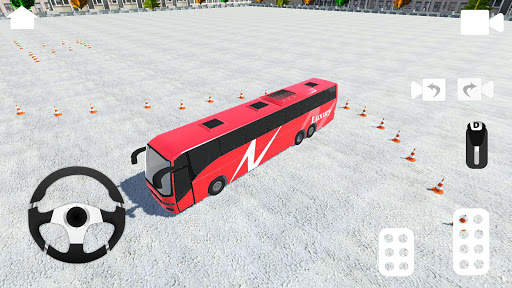 Coach Bus Parking 3D screenshot 4