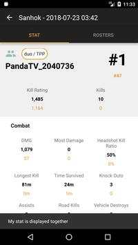 JSS (PUBG: BattleGround Stat App) screenshot 3