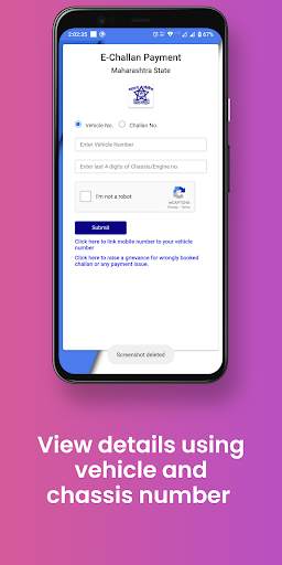 RTO E-Challan Maharashtra screenshot 2