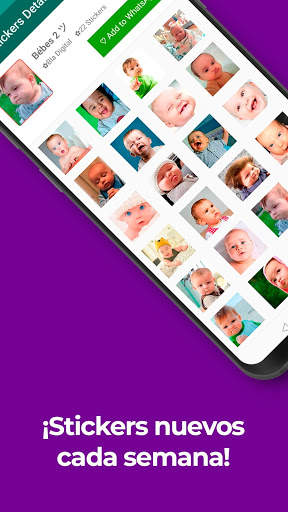 Stickers para WhatsApp - WAStickersApp Random 2020 screenshot 3