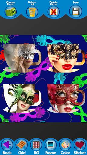 Mask Photo Collage Editor screenshot 4