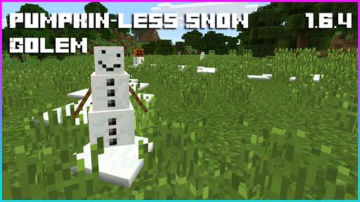 Snow Golem Mod for MCPE screenshot 2