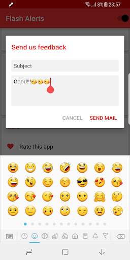 Flash Alerts on Call and SMS screenshot 8
