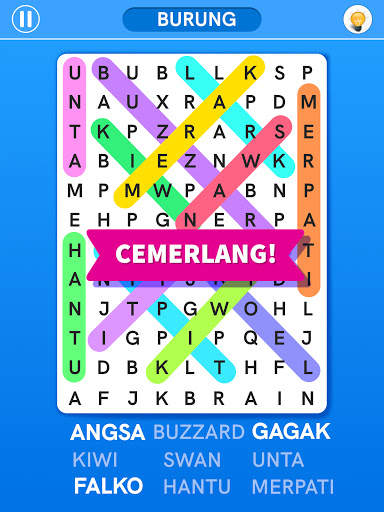 Cari perkataan: Word search screenshot 6