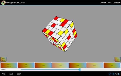 Conways 3D Game of Life स्क्रीनशॉट 9