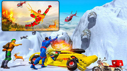 Flying Robot Games: Super Hero screenshot 3
