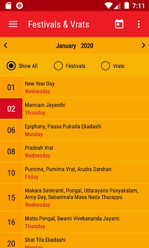 Malayalam Calendar 2024 screenshot 5