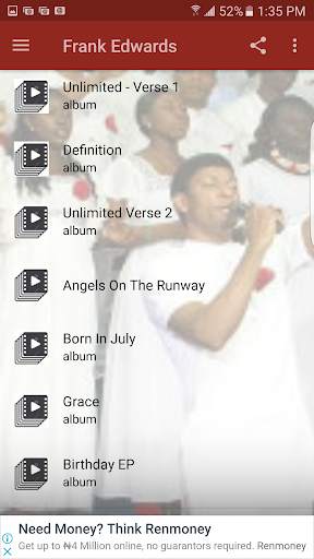 Frank Edwards Songs screenshot 2