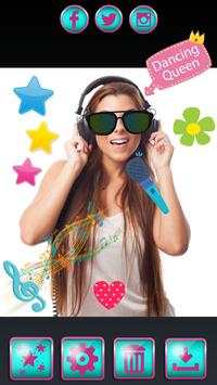 Cute Stickers Photo Editor screenshot 4