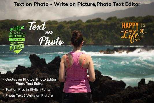 Text on Photo screenshot 1