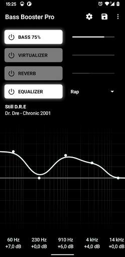 Bass Booster - Music Equalizer screenshot 1