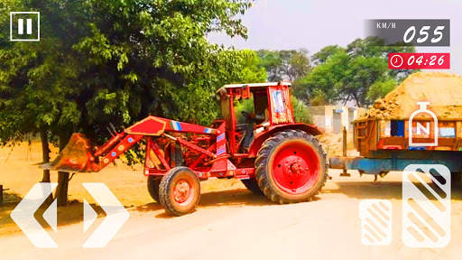 Tractor Trolley Simulator Game screenshot 5