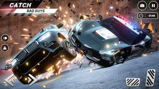 US Police Car: Gangster Chase screenshot 5