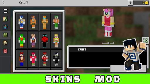 Skins Sonic Minecraft screenshot 6