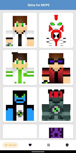 Alien Ben Skins for Minecraft screenshot 1
