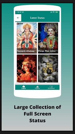 Maa Durga video status screenshot 3