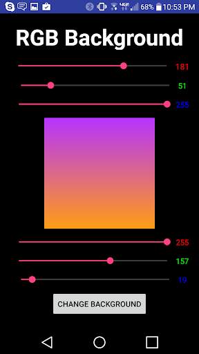 RGB Gradient Wallpaper 1 تصوير الشاشة