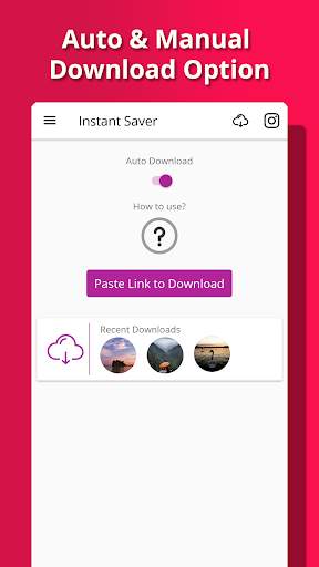 Instant Saver - Repost Photo and Video Downloader screenshot 1