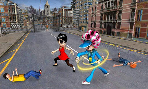 Kids Fighting Games - Gangster in Street screenshot 3