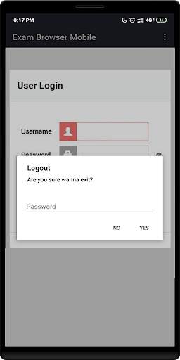 ExamBrowserMobile - Ujian Aman скриншот 7
