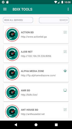 BDIX TOOLS - TV | FTP | MEDIA SERVERS, SPEED TEST screenshot 6
