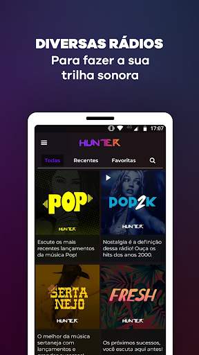 Hunter.FM - Free Music Radios screenshot 2
