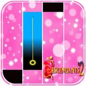 Descendants 2 Piano Tiles logo