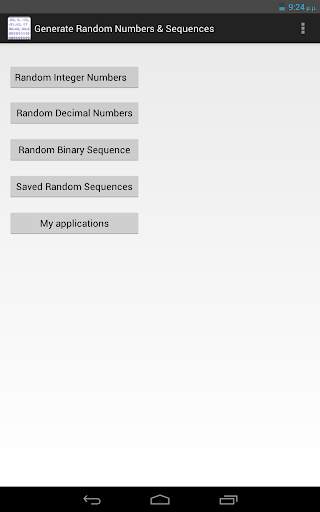 Generate Random Numbers - Free screenshot 11