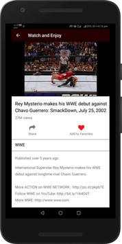 WWE Videos - Raw, Smackdown, Wrestlemania, Divas स्क्रीनशॉट 4
