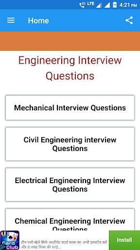 Engineering Interview Question & Answer screenshot 1