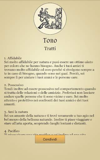 Profilo zodiacale e oroscopo screenshot 3