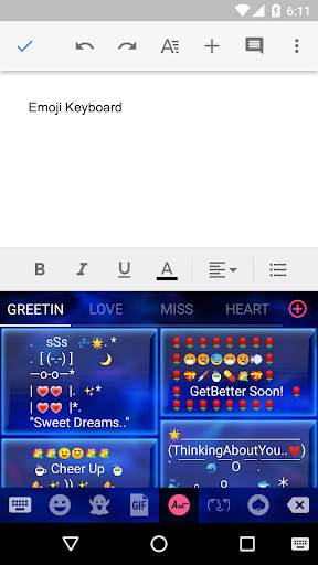 Neon Smoke Emoji Gif Keyboard Wallpaper screenshot 7