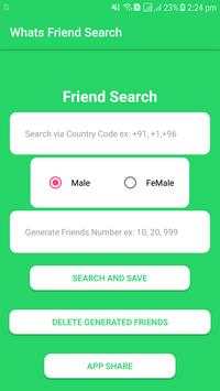 Friend Search Tool For WhatsApp screenshot 1