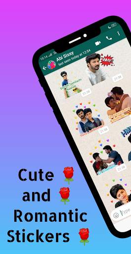 Sathya - Tamil Serial Stickers for Whatsapp screenshot 2