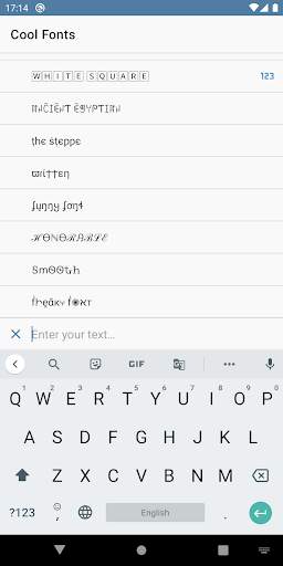 Fonts for Instagram screenshot 3