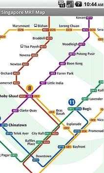 Singapore Offline MRT map screenshot 3