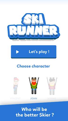 Ski Runner - Fun Game screenshot 1