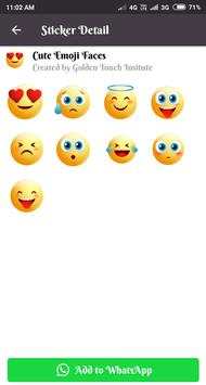 Emoji WAStickerapp | Emoji Stickers for Whatsapp screenshot 3