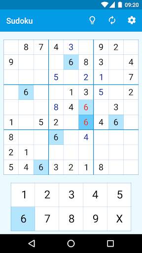 Sudoku screenshot 2